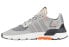 Кроссовки Adidas Nite Jogger Grey Two Solar Orange (Серый) Серый, 36 - фото #3