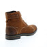 Roan by Bed Stu Zalen FB484282 Mens Brown Suede Lace Up Casual Dress Boots