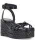 Фото #1 товара Women's Loressa Strappy Platform Wedge Sandals
