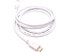 Фото #1 товара Nippon Labs 4K HDMI Cable 15 ft. - White HDMI 2.0 Cable, Supports 1080p, 3D, 216