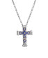 Фото #1 товара 2028 symbols of Faith Enamel Cross Necklace