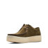 Фото #4 товара Clarks Wallabee Cup 26174037 Mens Green Oxfords & Lace Ups Casual Shoes