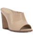 ფოტო #1 პროდუქტის Women's Brianda Peep-Toe Heeled Mules