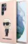 Фото #1 товара Karl Lagerfeld Karl Lagerfeld Silicone NFT Ikonik - Etui Samsung Galaxy S23 Ultra (różowy)