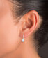 Lab-Grown Opal Polished Leverback Earrings (5/8 ct. t.w.)