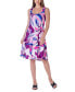 Фото #1 товара Платье без рукавов 24seven Comfort Apparel print до колена