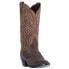 Фото #2 товара Dan Post Boots Marla Round Toe Cowboy Womens Brown Casual Boots DP3571