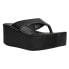 Фото #2 товара Matisse Alia Thong Wedge Womens Black Casual Sandals ALIA-015