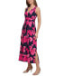 Petite Floral-Print Maxi Dress