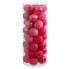 Christmas Baubles Red Plastic 6 x 6 x 6 cm (40 Units)