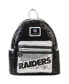 ფოტო #1 პროდუქტის Men's and Women's Las Vegas Raiders Sequin Mini Backpack