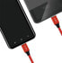 LogiLink CU0155 - 0.3 m - USB C - USB C - USB 2.0 - Black - Red