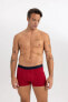 Regular Fit 3'lü Boxer B0539ax23au