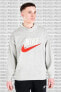 Фото #2 товара Толстовка мужская Nike Sportswear Oversized Bol Kesim Gri Sweatshirt