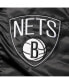 ფოტო #5 პროდუქტის Men's Black Brooklyn Nets The Captain Ii Full-Zip Varsity Jacket