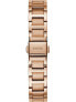 Guess Damen Armbanduhr Jackie 34 mm Große römische Ziffernanzeige Armband Edelstahl W1148L3