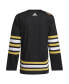 Men's Black Boston Bruins 100th Anniversary Authentic Jersey