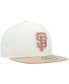 Men's Cream San Francisco Giants Chrome Camel Rust Undervisor 59FIFTY Fitted Hat