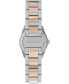 ფოტო #3 პროდუქტის Women's City Two-Tone Stainless Steel Bracelet Watch 32mm