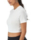 Фото #3 товара Women's Soft-Touch Short-Sleeve Tiny T-Shirt