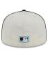 Фото #5 товара Men's Cream, Black Florida Marlins Chrome Sutash 59FIFTY Fitted Hat