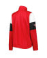 Фото #2 товара Women's Red Chicago Bulls Change Up Full-Zip Track Jacket