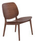 Фото #2 товара 29" Wood Priest Mid-Century Modern Lounge Chair