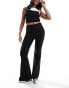 Фото #1 товара COLLUSION mid rise extreme flare trouser in pinstripe