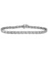 ფოტო #1 პროდუქტის Diamond Swirl Tennis Bracelet (1/2 ct. t.w.) in 10k Gold or White Gold