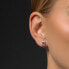 Фото #3 товара Beautiful earrings in white gold 14/204.401/6 Esp