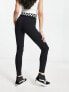 Фото #3 товара Vans checkmate leggings in black