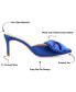 ფოტო #7 პროდუქტის Women's Tiarra Bow Heels