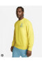 Фото #2 товара Sportswear Erkek Sarı Sweatshirt DQ4072-765