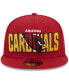 Фото #3 товара Men's Cardinal Arizona Cardinals 2023 NFL Draft 9FIFTY Snapback Adjustable Hat
