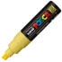 Felt-tip pens POSCA PC-8K Yellow (6 Units)