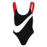 Фото #3 товара Купальник Nike Swim Nessd280 Scoop Neck, изготовленный из материалов вторичной переработки