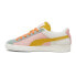 Фото #3 товара Puma Suede Icons Of Unity Lace Up Mens Multi, Off White Sneakers Casual Shoes 3