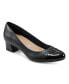 Black Leather Multi -Leather, Faux Patent Leather