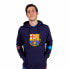 Фото #3 товара Толстовка с капюшоном мужская F.C. Barcelona Темно-синяя
