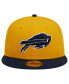ფოტო #3 პროდუქტის Men's Gold, Navy Buffalo Bills 2-Tone Color Pack 9FIFTY Snapback Hat