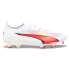 Фото #1 товара Puma Ultra Ultimate Firm GroundArtificial Ground Soccer Cleats Womens White Snea