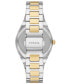 ფოტო #3 პროდუქტის Women's Scarlette Quartz Two-Tone Stainless Steel Bracelet Watch, 38mm