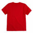 Child's Short Sleeve T-Shirt Levi's Batwing B Red