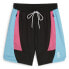 Фото #1 товара Puma Scoot X Nl Drawstring Mesh Shorts Mens Black, Blue, Pink Casual Athletic Bo