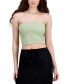 Juniors' Seamless Cropped Tube Top