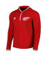 Фото #3 товара Men's Red Detroit Red Wings Team Long Sleeve Quarter-Zip Hoodie T-shirt