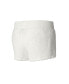 ფოტო #2 პროდუქტის Women's White Los Angeles Chargers Fluffy Pullover Sweatshirt and Shorts Sleep Set