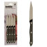 Фото #1 товара Нож для чистки овощей Shico Home S3605526 1,5x28x11 см 4 шт