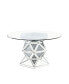 Фото #3 товара Nora lie Dining Table, Mirrored & Faux Diamonds