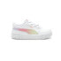 Фото #1 товара Puma Carina 2.0 Bfly Ac Lace Up Toddler Girls White Sneakers Casual Shoes 38917